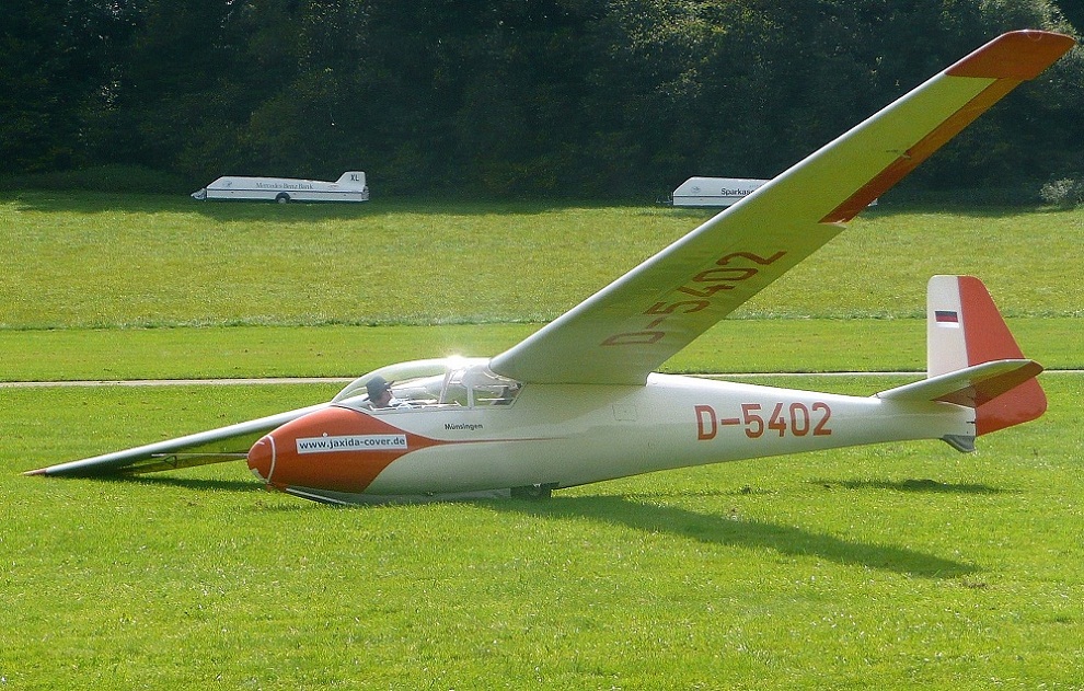 Segelflugzeug aus Münsingen