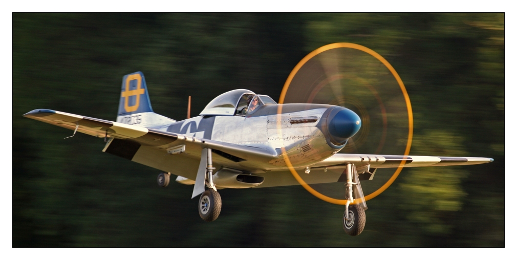 Mustang mit round Prop