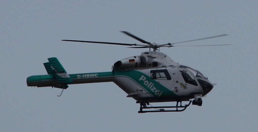 MD902 Bussard Suchflug über Esslingen