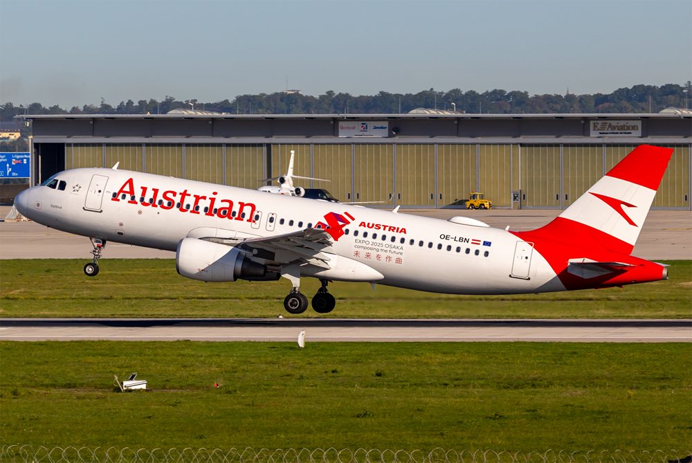 Austrian Airlines / OE-LBN / Airbus A320-214