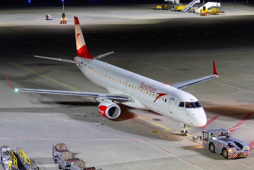 Austrian Airlines / OE-LWJ / Embraer ERJ-190-200LR