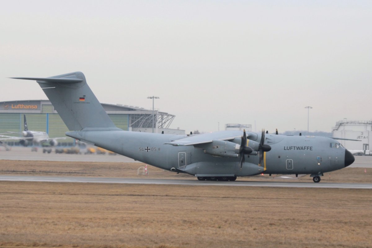 54+05         A400M         Luftwaffe