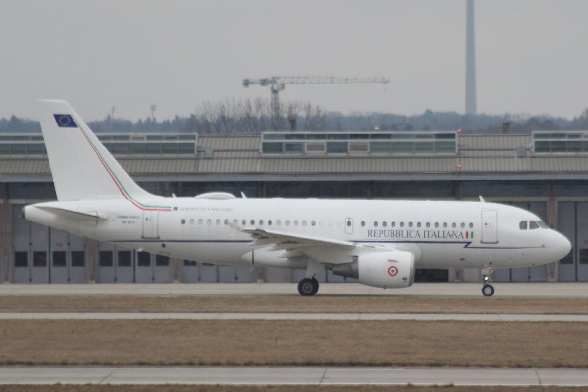 MM62174        A319-115X(CJ)       Aeronautica Militare