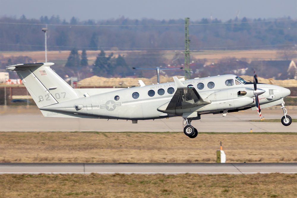 US Marine Corps / 168207 / Beechcraft UC-12W Huron