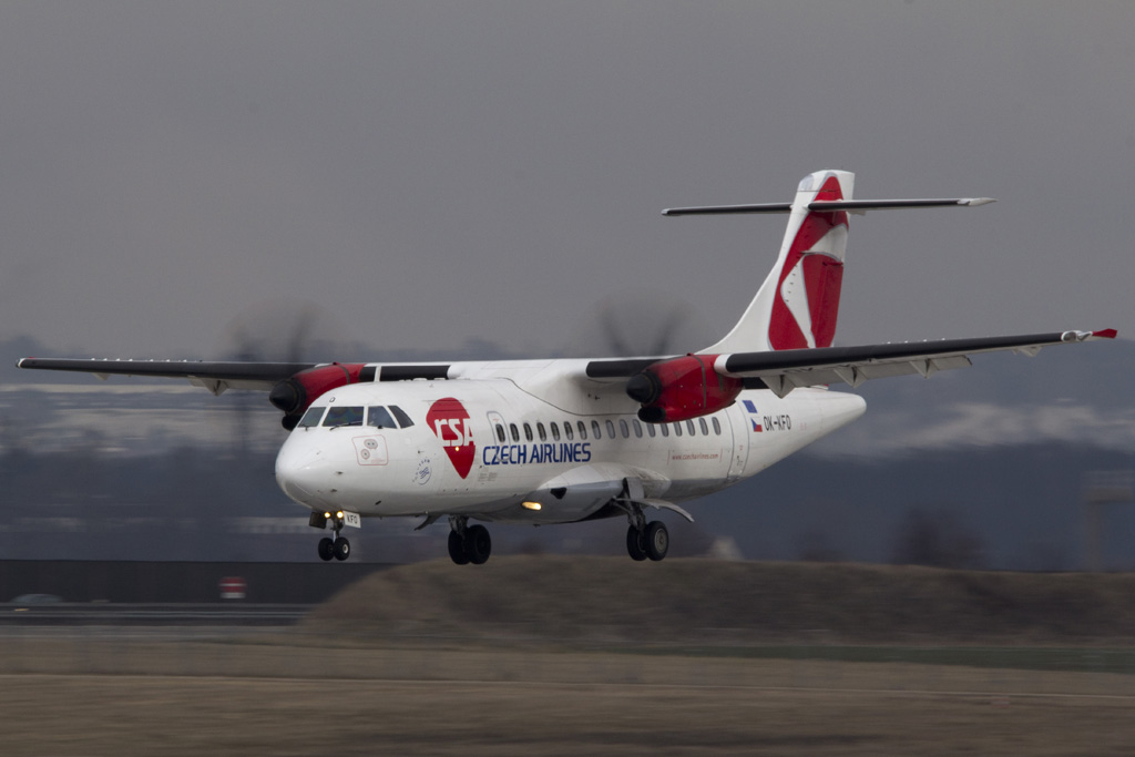 Czech Airlines (CSA) Aerospatiale ATR-42-500 - OK-KFO