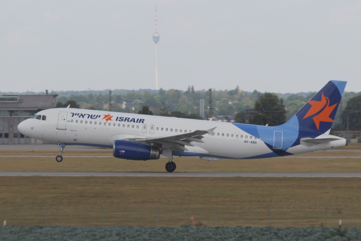 4X-ABS           A320-232         Israir  Airlines